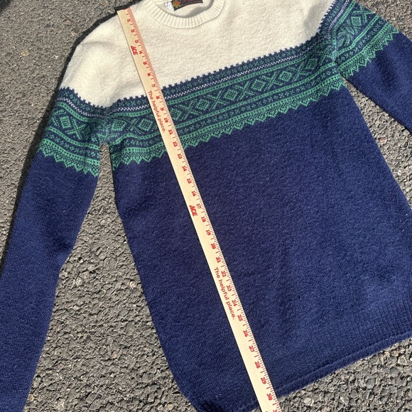 Vintage 80s Jersild Knit Sweater Mens Size Large VTG Tall USA Wool Acrylic - Picture 5 of 9